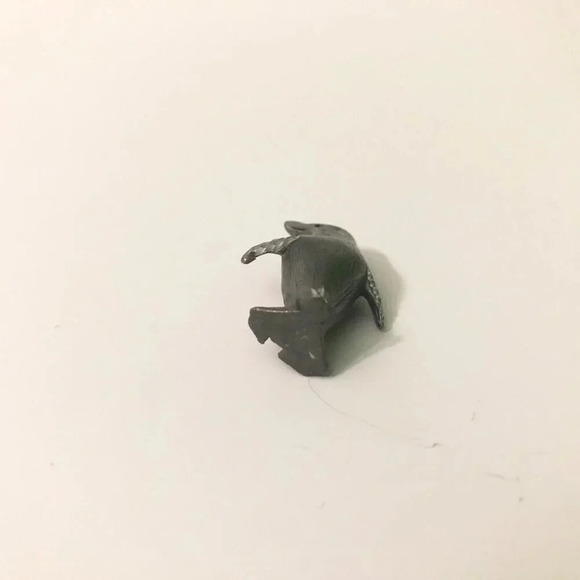 Vintage Mini  Pewter Penguin Figurine 1 Inch Tall Figure - Picture 10 of 11